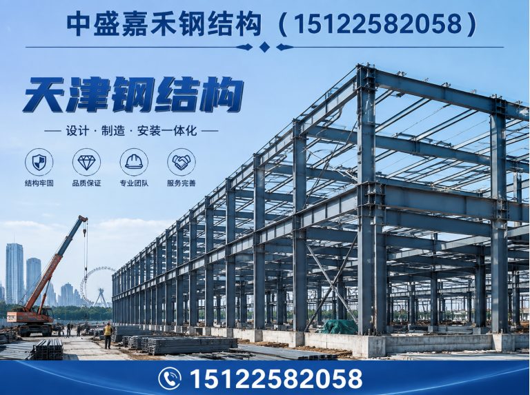 河北区中盛嘉禾钢结构展示图